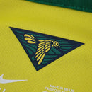 Camiseta retro de la selección nacional de Brasil 2014 - Brasil local I Hombre - Amarilla