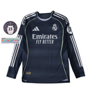 Camiseta de manga larga de jugador del Real Madrid Visitante II 25/26 para hombre -