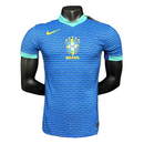 Camiseta de visitante de la selección nacional de Brasil I - 24/25 Jugador masculino - Azul