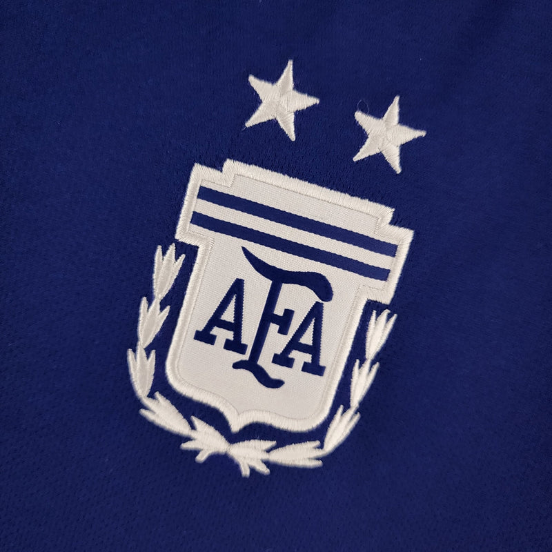 Camiseta Adidas de visitante de la selección argentina 22/23 para hombre - Violeta