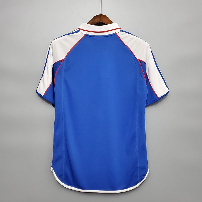Camiseta retro de local de la selección nacional de Japón 2000 para hombre