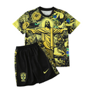 Camiseta y pantalón corto especial Cristo Redentor Brasil 24/25 - Amarillo