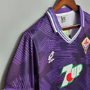 Camiseta retro de local de la Fiorentina 93/94 para hombre - Morada