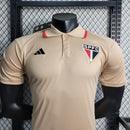 Camiseta Adidas Sao Paulo Travel 23/24 para hombre - Beige