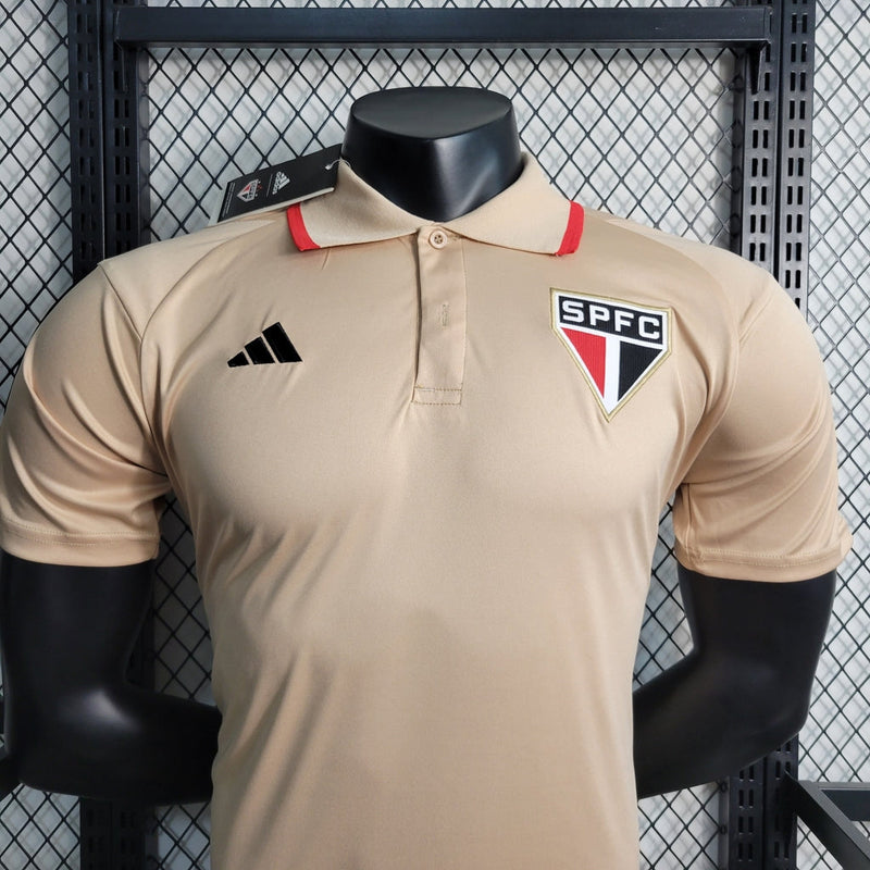 Camiseta Adidas Sao Paulo Travel 23/24 para hombre - Beige