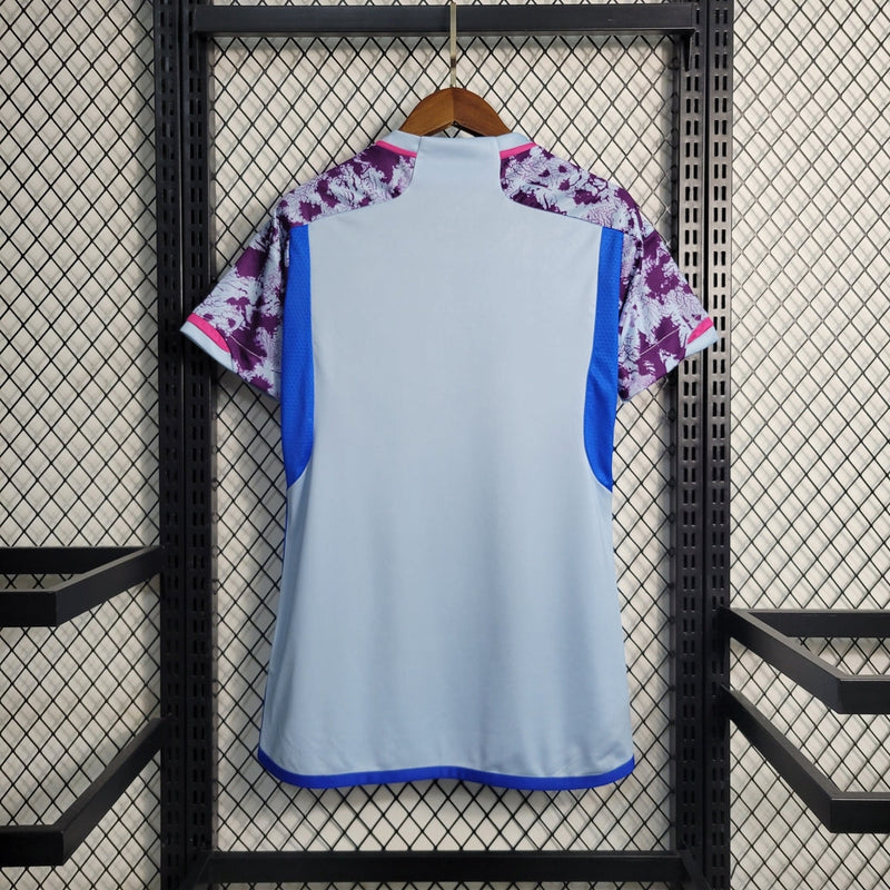 Camiseta Adidas para mujer de la selección española II 2023 - Morada