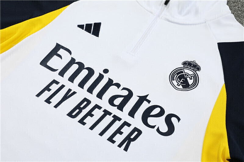 Conjunto de entrenamiento del Real Madrid 23/24 para hombre - Chándal - Blanco