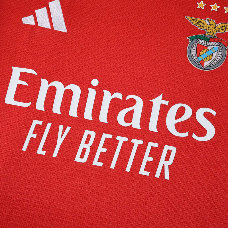 Camiseta local del Benfica 2025-26 para hombre (I) - Blanco - Rojo