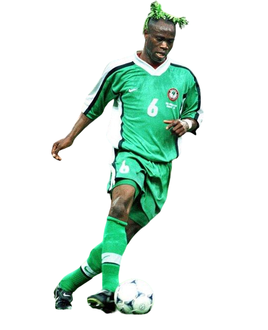 Camiseta retro de local de la selección nacional de Nigeria 1998 para hombre