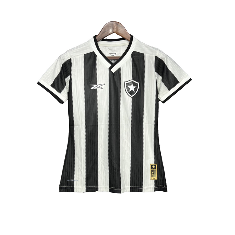 Camiseta de local del Botafogo I 24/25 para mujer - Blanco y negro