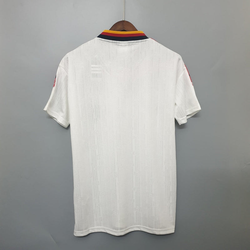 Camiseta retro de la selección alemana I Home 1994 Adidas para hombre - Blanca