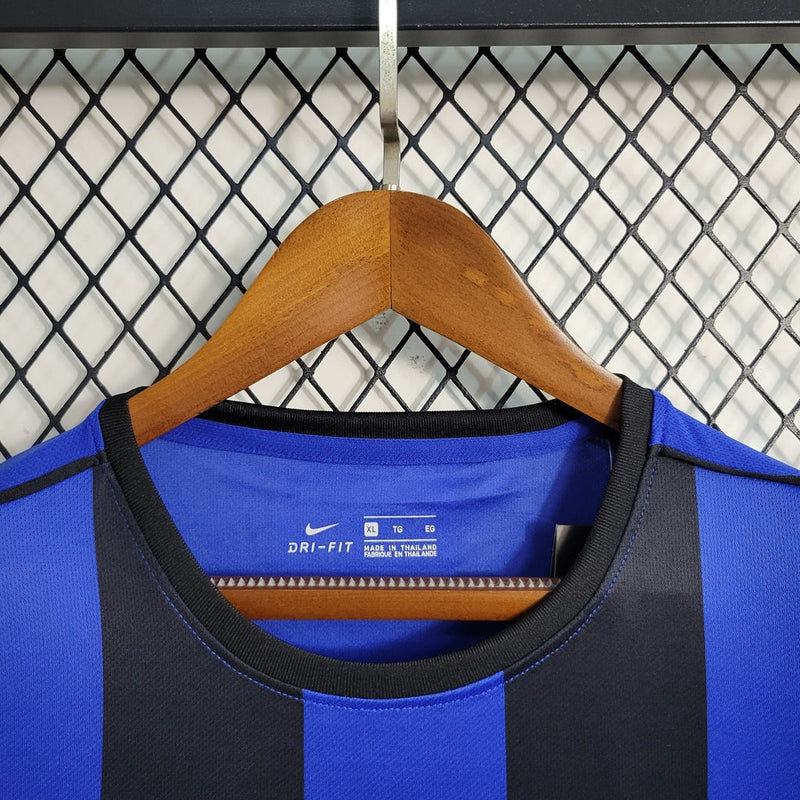 Camiseta retro local del Inter de Milán 1999/00 Nike para hombre - Negro y azul