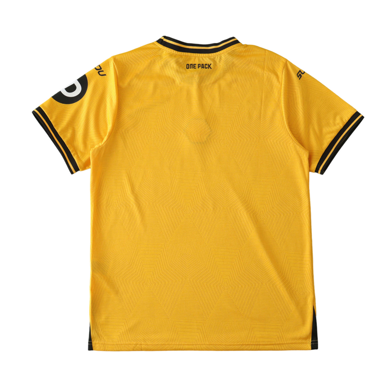 Camiseta de aficionado del Wolverhampton 24/25 para hombre - Amarilla