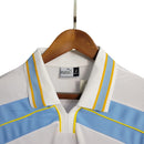 Camiseta de aficionado Puma Lazio Retro Away II 97/98 para hombre - Azul y blanco