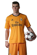 Camiseta retro Adidas Fan del Real Madrid 13/14 II para hombre - Naranja