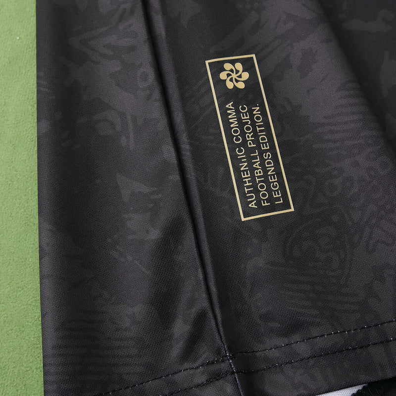 Camiseta Nike para hombre de la selección de Portugal GOAT CR7 23/24 - Negra