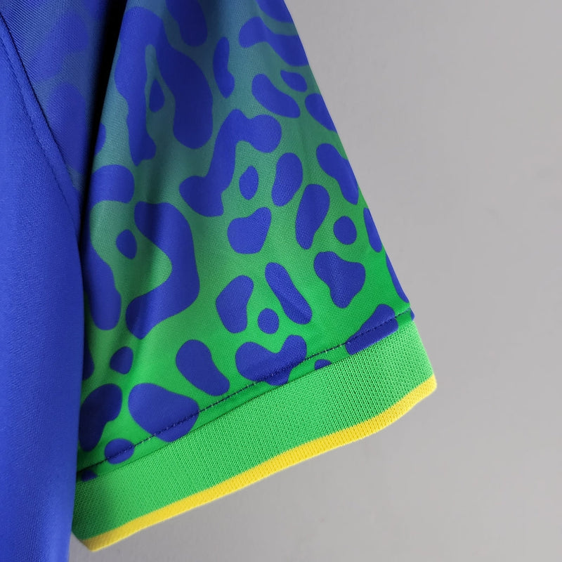Camiseta Nike de la Selección Brasil II 2022 para hombre - Azul