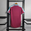 Camiseta retro Fila para hombre del West Ham 99/01 - Borgoña