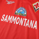 Camiseta retro de aficionado de la Fiorentina 95/96 para hombre - Roja