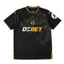 Camiseta de aficionado del Wolverhampton Away II 24/25 para hombre - Negra