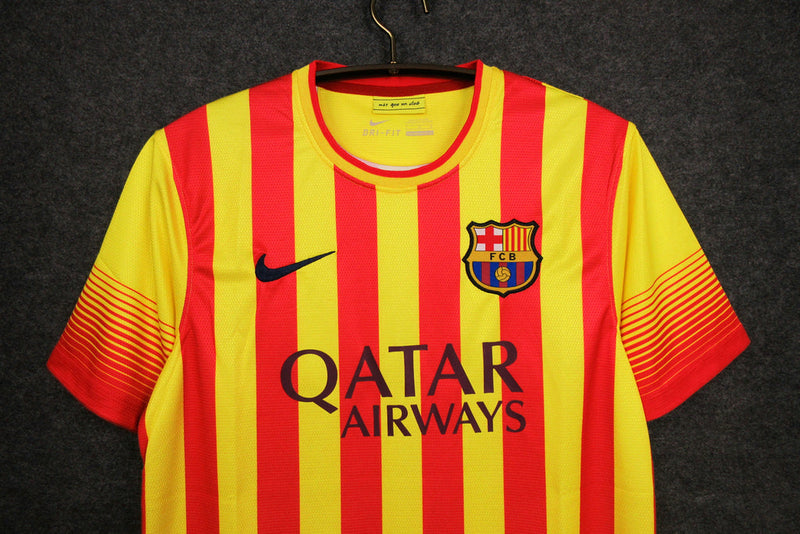 Camiseta Nike de visitante del Barcelona Retro II 13/14 para hombre - Naranja