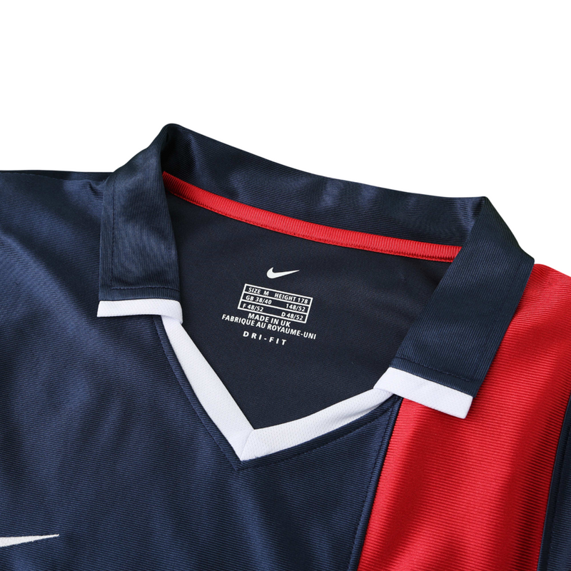Camiseta retro local del Paris Saint Germain PSG I 01/02 Fan Nike para hombre - Azul