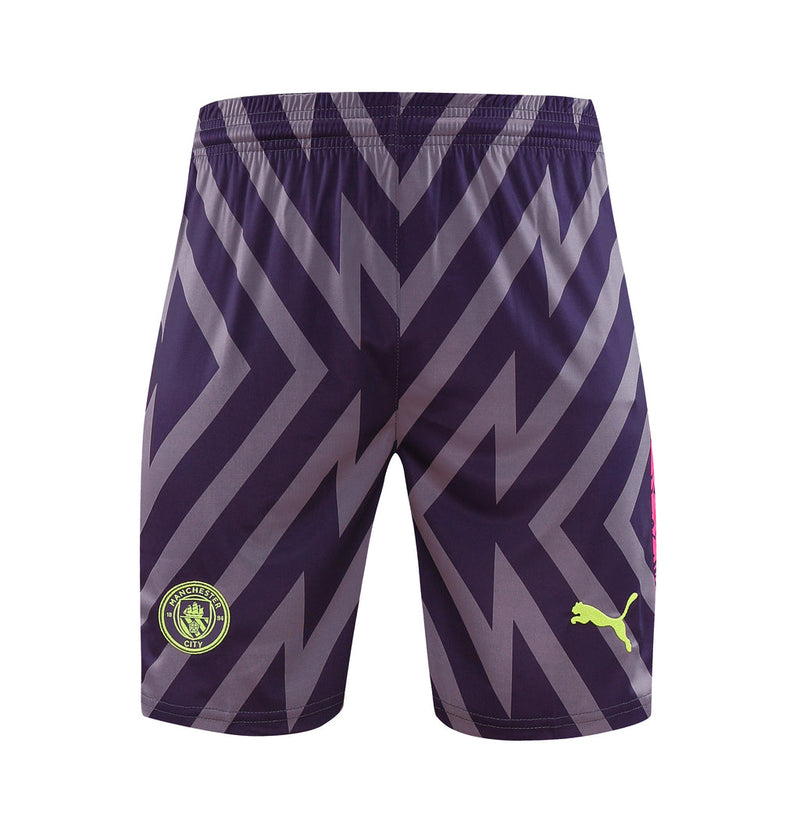Conjunto de portero del Manchester City 23/24 para hombre - Morado