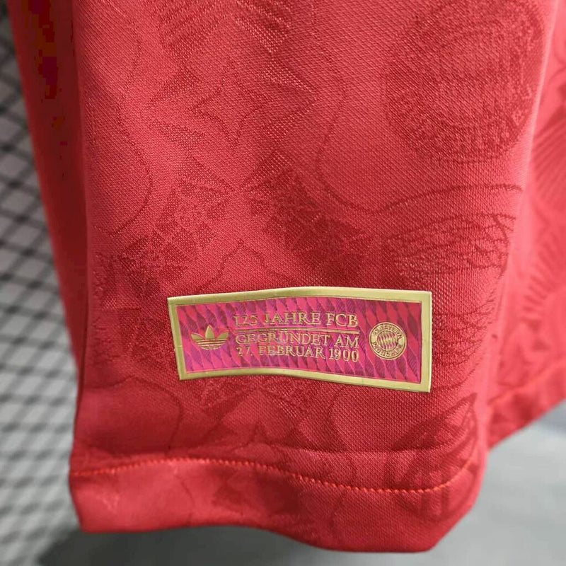 Camiseta de jugador del Bayern Múnich 125.º aniversario 25/26 para hombre - Roja