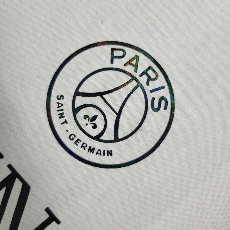 Camiseta Nike reflectante para aficionado del PSG 23/24 para hombre - Blanca
