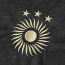 Camiseta de aficionado de Argentina GOAT MESSI 23/24 para hombre - Negra