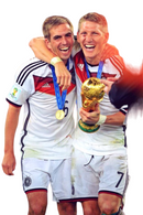 Camiseta retro de local de la selección alemana 2014 de Adidas para hombre - Blanca