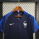 Camiseta Nike retro de local de Francia 2018 para hombre - Azul