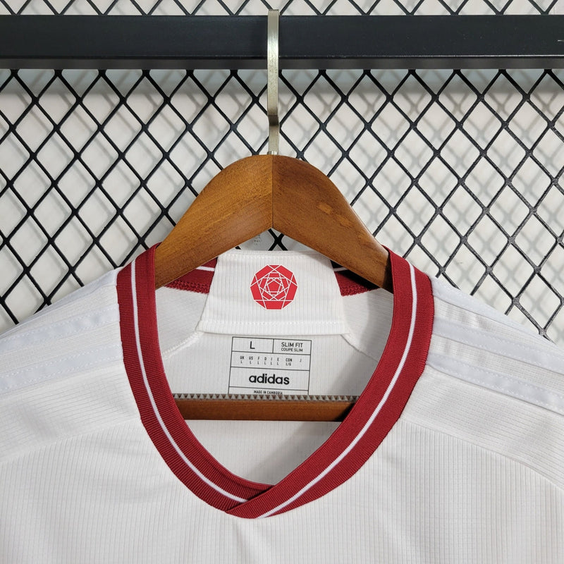 Camiseta Adidas de la tercera equipación del Manchester United 23/24 para hombre - Blanca