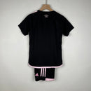 Camiseta y pantalón corto para niños Miami 23/24 - Negro y rosa