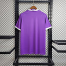 Camiseta Adidas de manga larga retro para hombre del Real Madrid Third III 17/18 - Morada