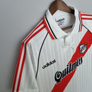 Camiseta retro Adidas River Plate 95/96 para hombre - Blanca