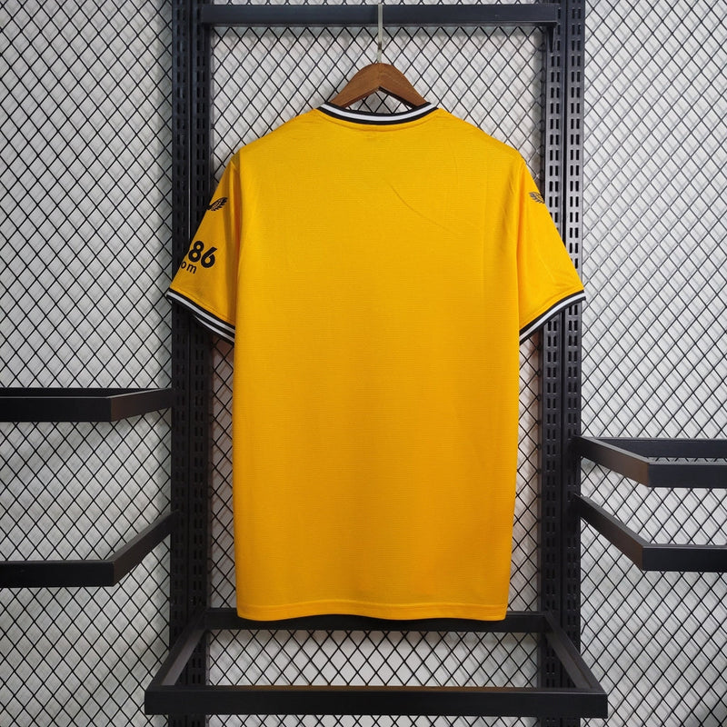 Camiseta de aficionado Castore del Woverhampton 23/24 para hombre - Amarilla