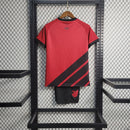 Camiseta y pantalón corto Athletico Paranaense 23/24 I para niños - Rojo