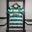 Camiseta local del Celtic 23/24 de Adidas para hombre - Verde y blanco