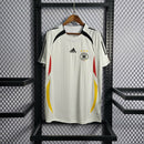 Camiseta retro de local de la selección alemana I 2006, camiseta de aficionado Adidas para hombre, blanca