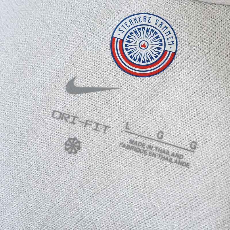 Camiseta de aficionado de la selección nacional de Noruega (visitante II 24/25) - Blanca