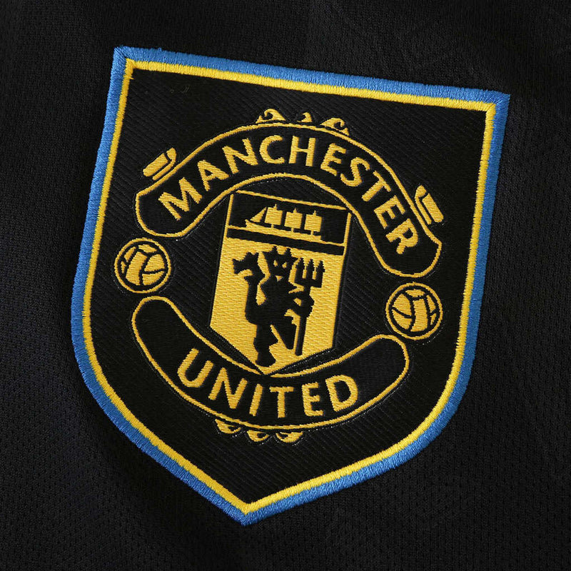 Camiseta de aficionado del Manchester United 2025/26 para hombre - Negra