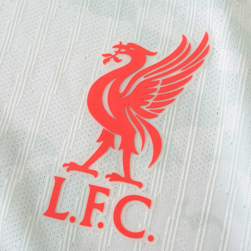 Camiseta de jugador del Liverpool Third 24/25 para hombre - Blanca