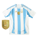 Camiseta de local de la selección argentina 2024/25 para hombre - Azul y blanco