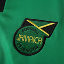 Camiseta retro de la selección nacional de Jamaica (local, reserva, 1998) para hombre - Verde