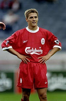 Camiseta retro local del Liverpool 1998 para hombre - Roja