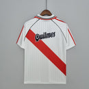 Camiseta retro Adidas River Plate 95/96 para hombre - Blanca