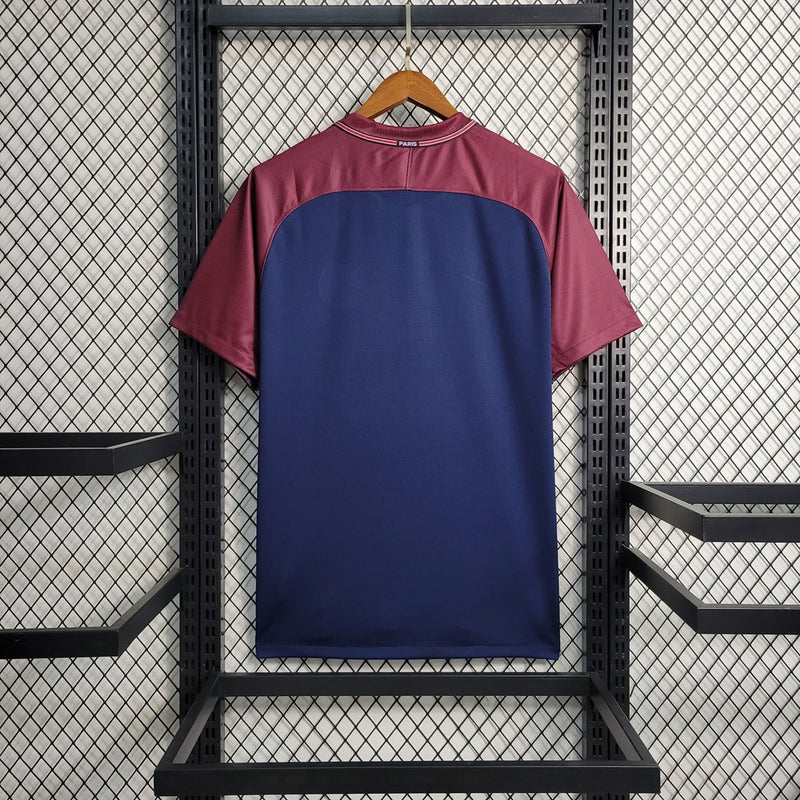 Camiseta Nike para hombre del Paris Saint Germain PSG Retro I 17/18 Fan - Azul