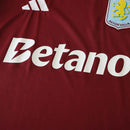Camiseta de aficionado del Aston Villa (local, temporada 24/25), para hombre, color burdeos