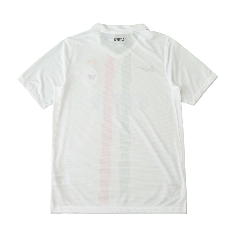 Camiseta retro de aficionado de la Juventus Away II 10-11 para hombre - Blanca